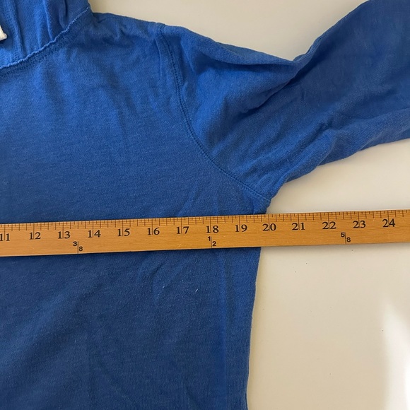 SO Blue Hooded Sweatshirt Women’s Size Large - Picture 5 of 6